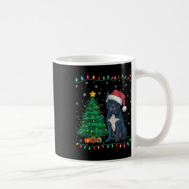 Cane Corso Dog Weihnachtsmannmütze Männer Frauen K Kaffeetasse (Rechts)