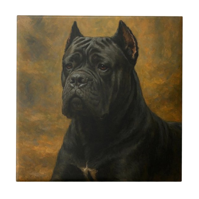 Cane Corso Fliese (Vorderseite)