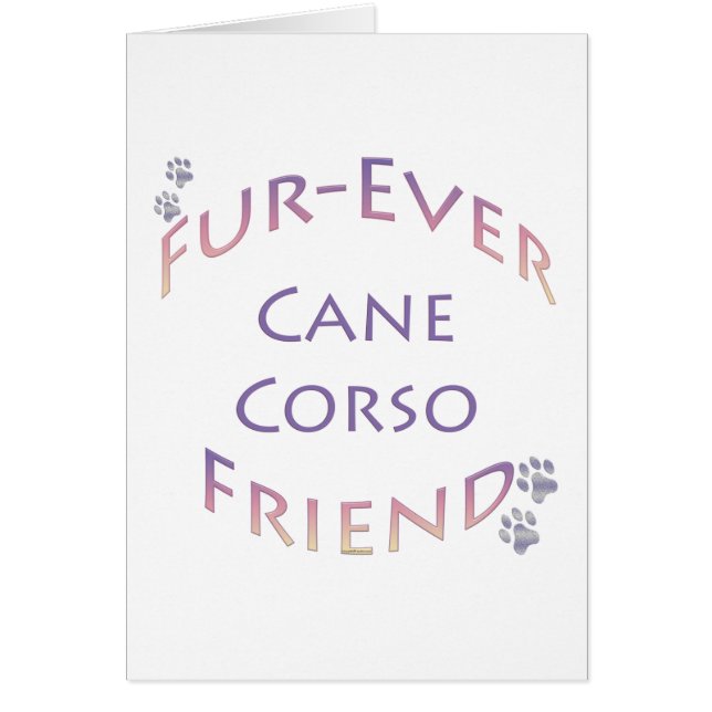 Cane Corso Furever (Vorne)