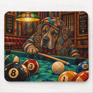 Cane Corso, Geometrisches Mosaik Mousepad