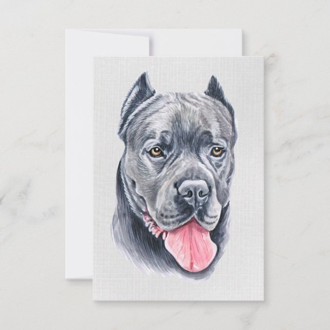 Cane Corso Grußkarte Karte (Vorderseite)