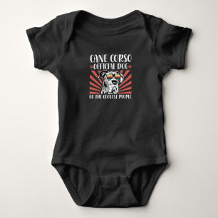 Cane Corso Hund der Coolsten Cane Corsos Baby Strampler