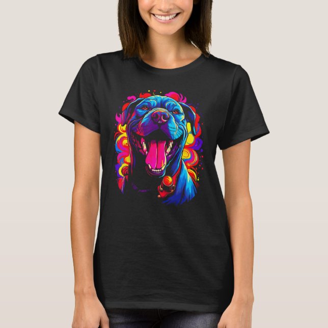 Cane Corso Hund Happy 1 T-Shirt (Vorderseite)