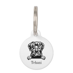 Cane Corso Hund personalisierter Namensschild Haustiermarke
