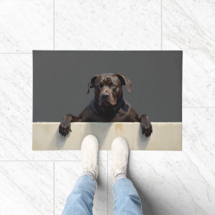 Cane Corso Hund Türmatte Kunst