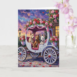 Cane Corso Hund Valentinstag Karte