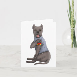 Cane Corso I Love Mom Tattoo Hundeshirt Lustiges M Karte