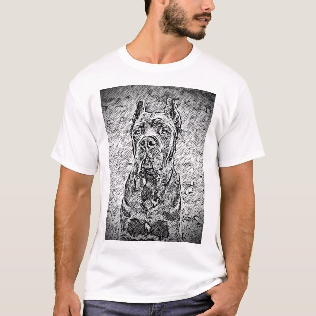 Cane Corso italian mastiff T-Shirt (Vorderseite)
