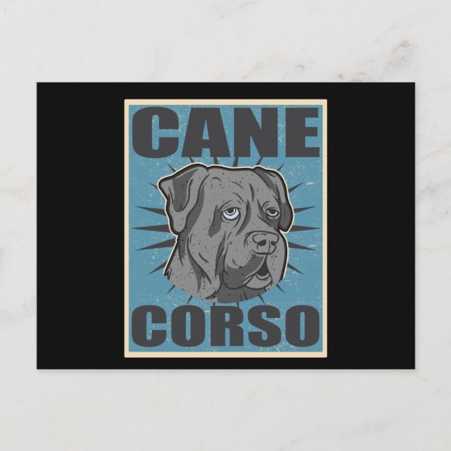 Cane Corso Italiano Dog | Cane Corsos Postkarte (Vorderseite)