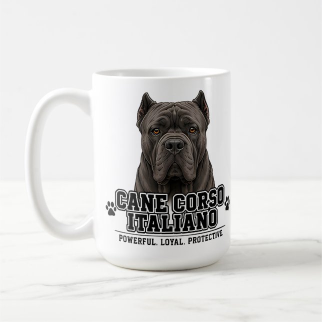 🐾 Cane Corso Italiano 🐾 Kaffeetasse (Links)