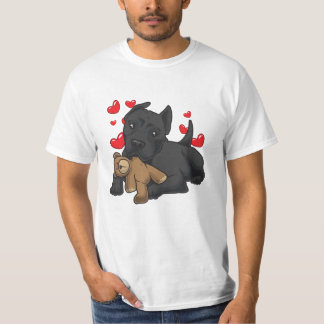 Cane Corso Italiano mit ausgestopftem Tier T-Shirt