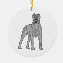 Cane Corso Keramik Ornament