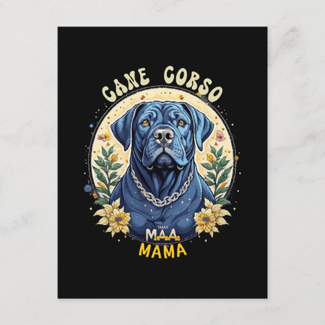 Cane Corso Mama Begleitkarte (Vorderseite)