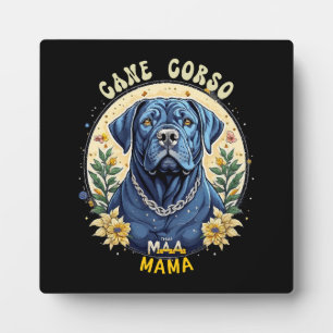 Cane Corso Mama Fotoplatte