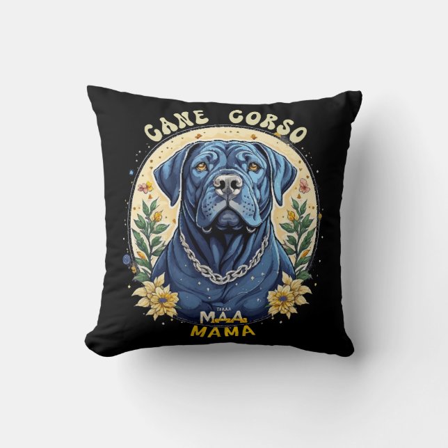 Cane Corso Mama Kissen (Vorderseite)