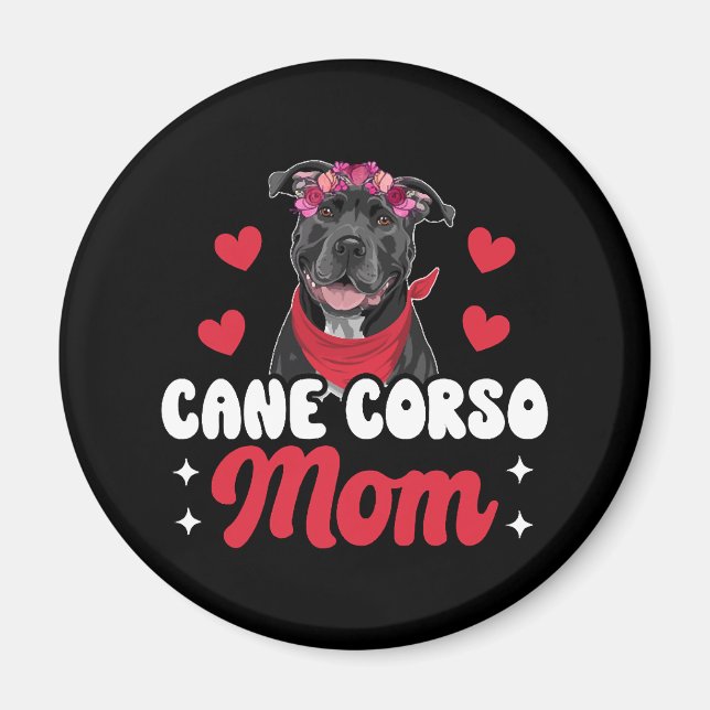 Cane Corso Mama Magnet (Vorne)