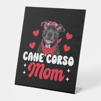 Cane Corso Mama Sockelschild