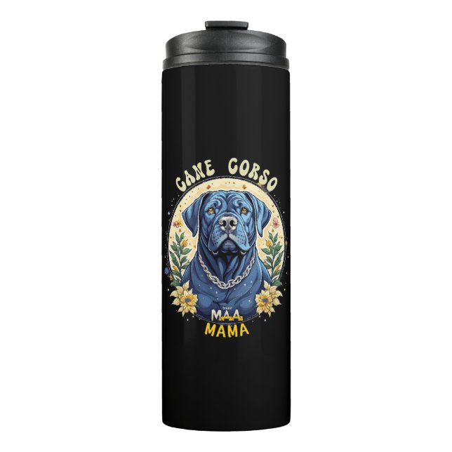 Cane Corso Mama Thermosbecher (Vorderseite)