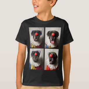 Cane Corso mit Sonnenbrille Clown-Tiere Halloween T-Shirt