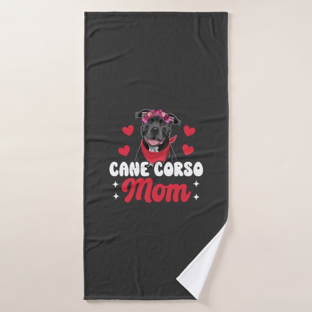 Cane Corso Mutter Badehandtuch (Badehandtuch)