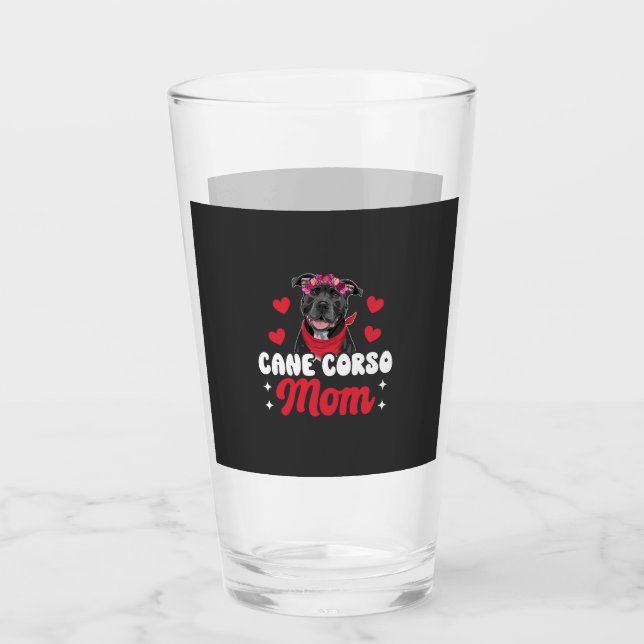 Cane Corso Mutter Glas (Vorderseite)