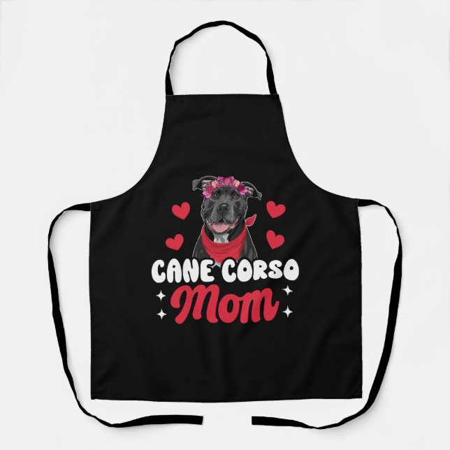 Cane Corso-Mutter Schürze (Vorderseite)