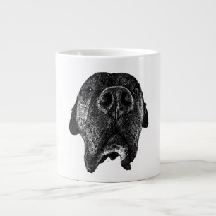 Cane Corso Nase Nahaufnahme Hunde-Kunst-Tasse Jumbo-Tasse