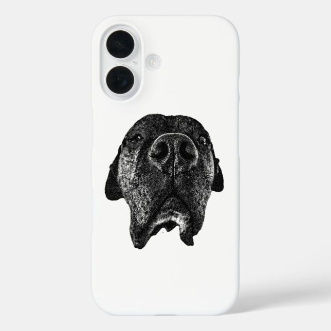 Cane Corso Nose Art | Graphic Dog Case (Rückseite)