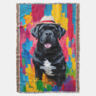 Cane Corso Pop Art Decke