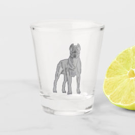 Cane Corso Schnapsglas