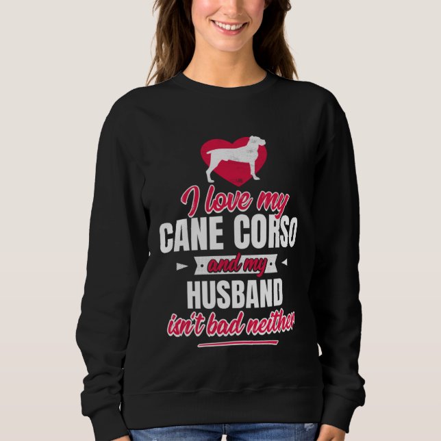 Cane Corso Sweatshirt (Vorderseite)