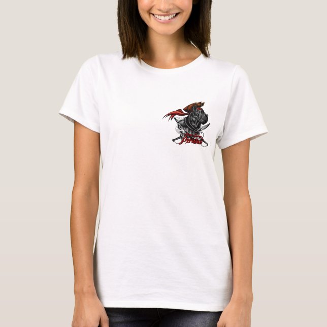 Cane Corso T - Shirt Pirates Ship Master Head (Vorderseite)