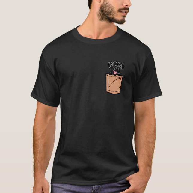 Cane Corso Taschenhund T-Shirt (Vorderseite)