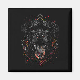 Cane Corso Tattoo Dog Lover Mastiff Art Dog Gesich Magnet