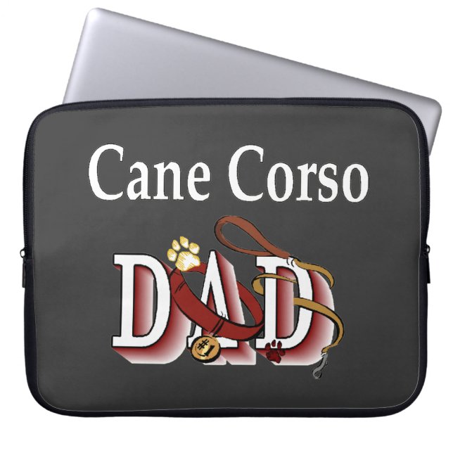 Cane Corso Vater Gifts Laptopschutzhülle (Vorderseite)