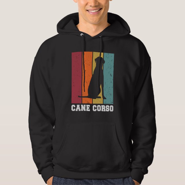 Cane Corso Vintage  2 Hoodie (Vorderseite)