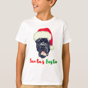 Cane Corso Weihnachten Santa's Bestie Familien-Pyj T-Shirt