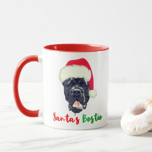 Cane Corso Weihnachten Santa's Bestie Familien-Pyj Tasse