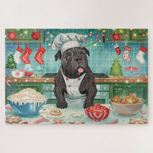 Cane Corso Weihnachtsbäckerei: Festliches Weihnach Puzzle