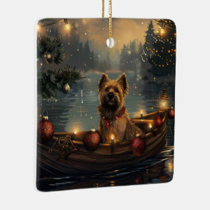 Cane Corso Weihnachtsfeiertage Keramikornament