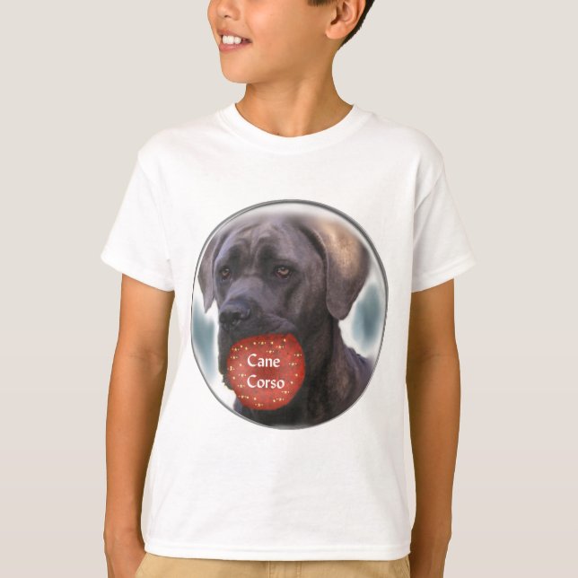 Cane Corso Weihnachtsgeschenken T-Shirt (Vorderseite)