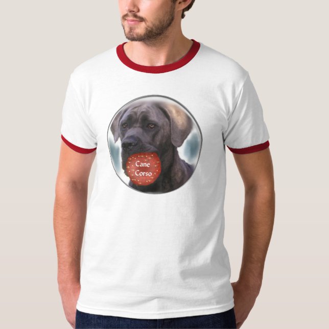 Cane Corso Weihnachtsgeschenken T-Shirt (Vorderseite)
