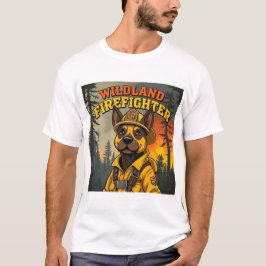 Cane Corso Wildland Feuerwehrmann T-Shirt