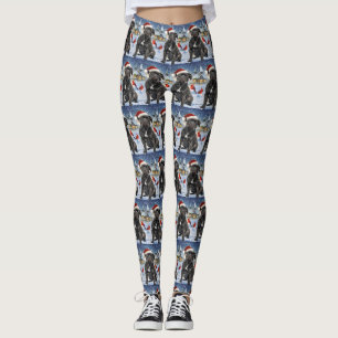 Cane Corso Winter Wonderland Christmas Joy Leggings