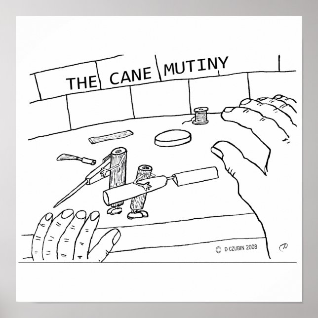 Cane Mutiny Poster (Vorne)