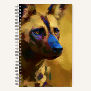 Cane Selvatico Africano Notizbuch