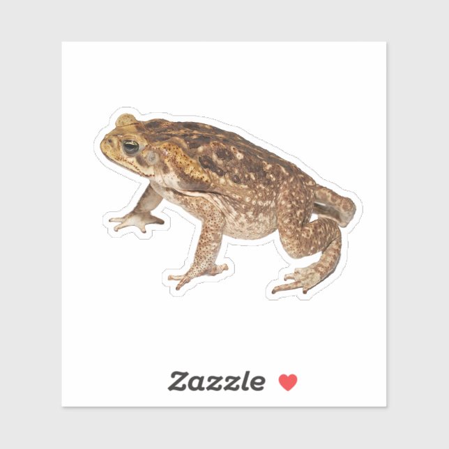 Cane Toad Aufkleber (Blatt)