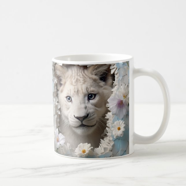 Caneca 3D Leoa Kaffeetasse (Rechts)