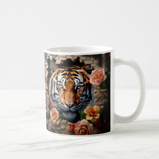Caneca 3D Tigre Kaffeetasse (Rechts)