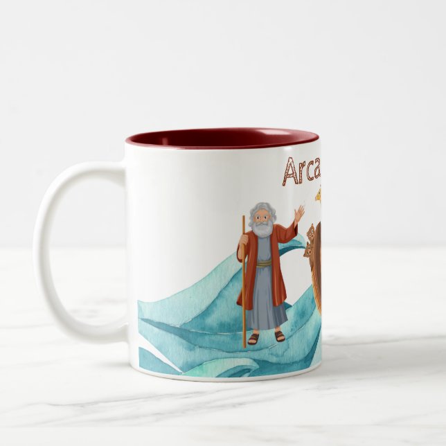 Caneca a Arca de Noé Zweifarbige Tasse (Links)